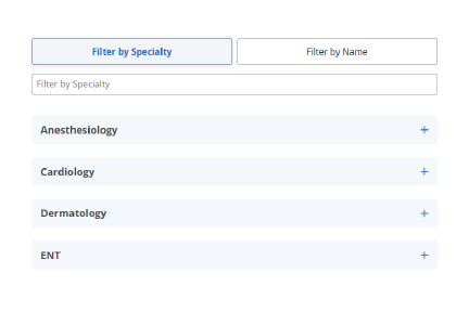 Provider directory search preview