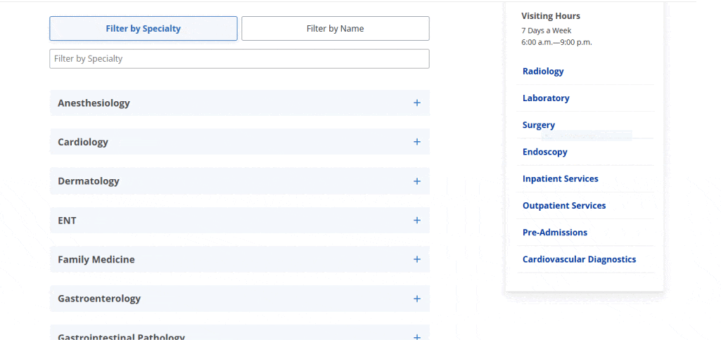 New search interface with dual modes